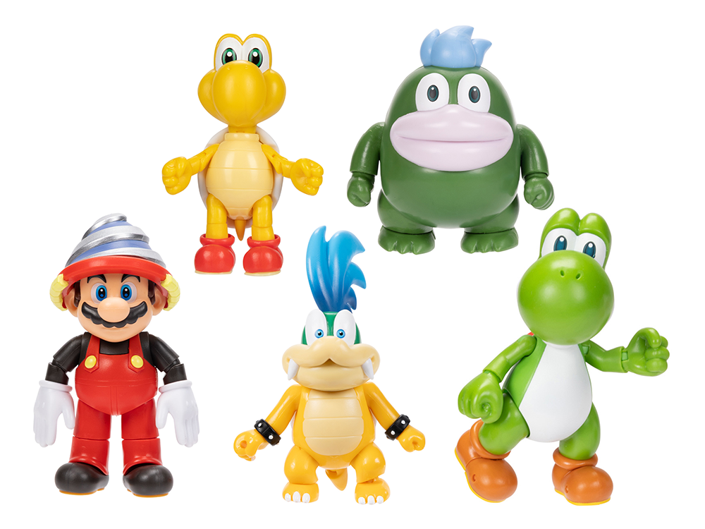 World of Nintendo Wave 51 4-Inch Scale Set of 5 Action Figures