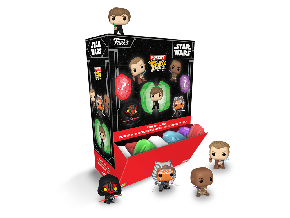 Star Wars Pocket Pop! Box of 12 Random Figures Gallery Image 1