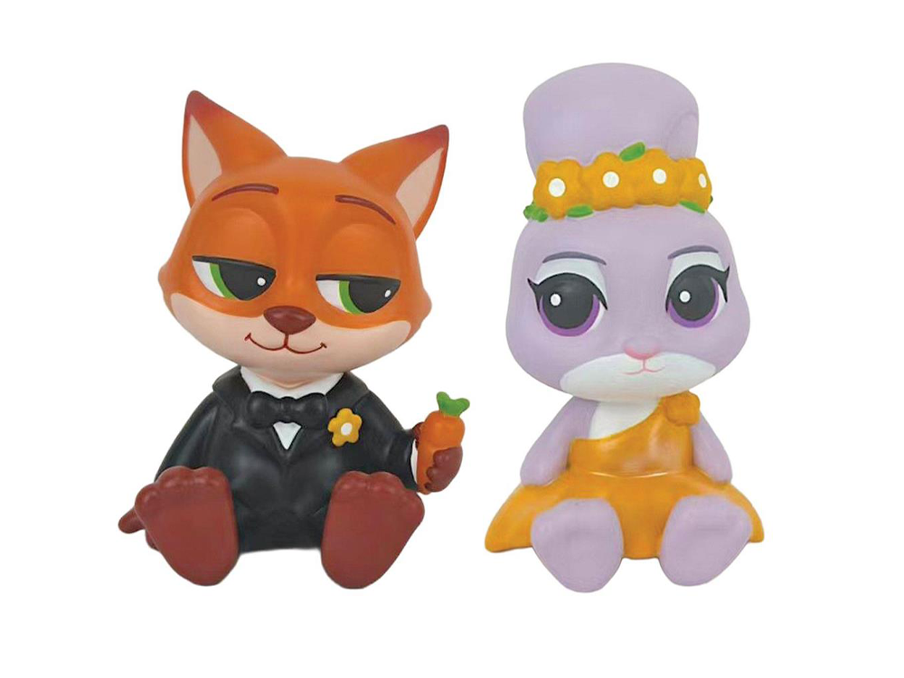 Zootopia 2 Disney Showcase Judy and Nick Partner Set of Figurines Gallery Image 1