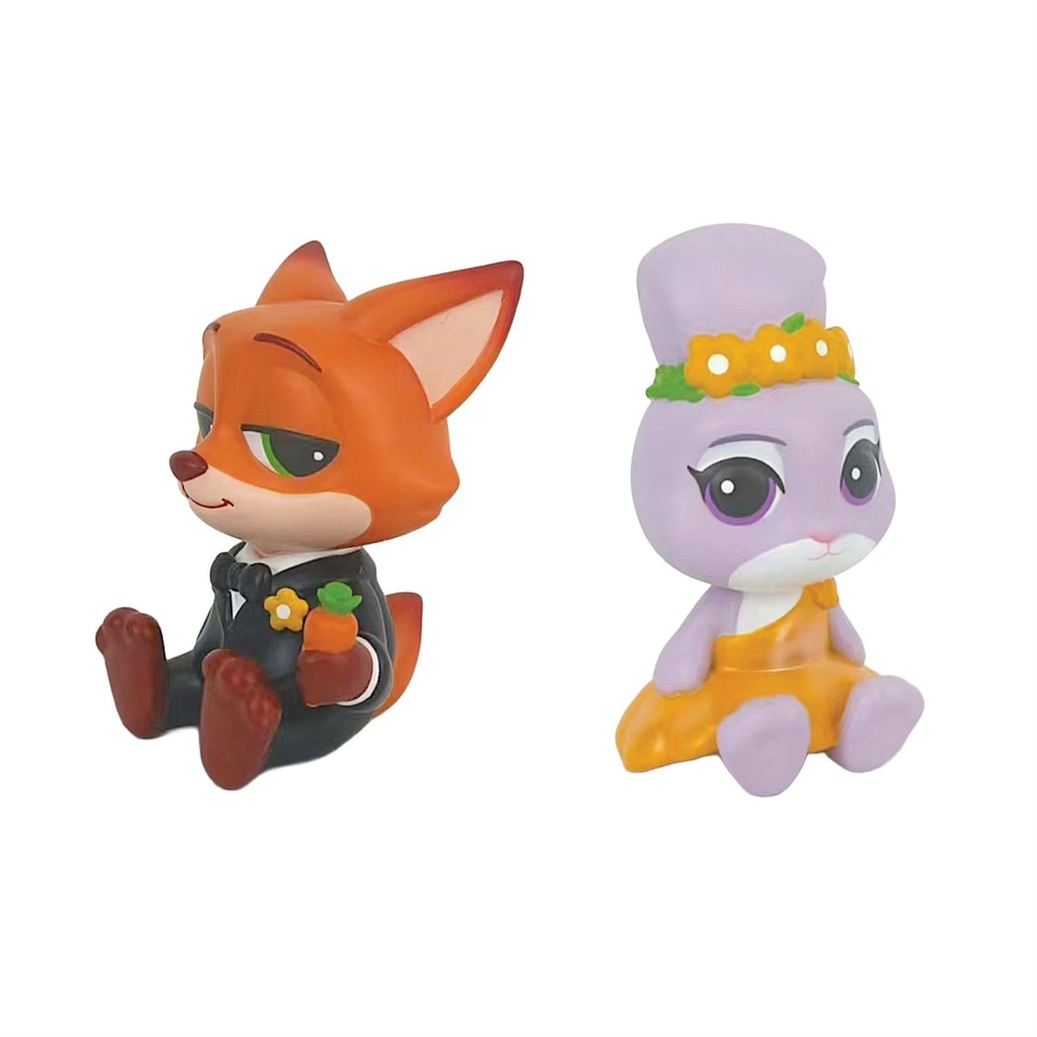 Zootopia 2 Disney Showcase Judy and Nick Partner Set of Figurines Gallery Image 5