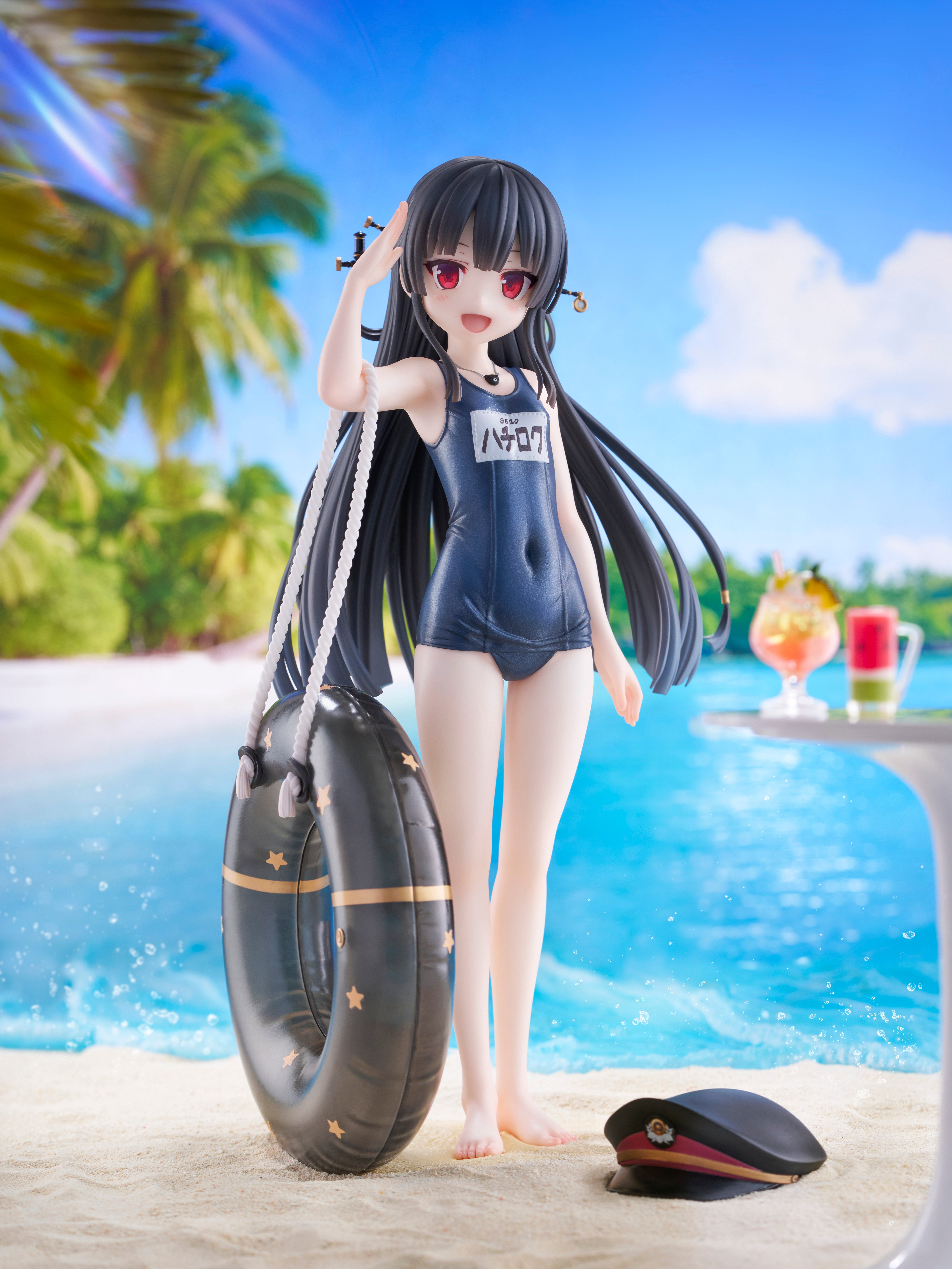 Maitetsu: Last Run!! -Sakura- Hachiroku (School Swimsuit Ver.) 1/6 Scale Figure Gallery Image 5