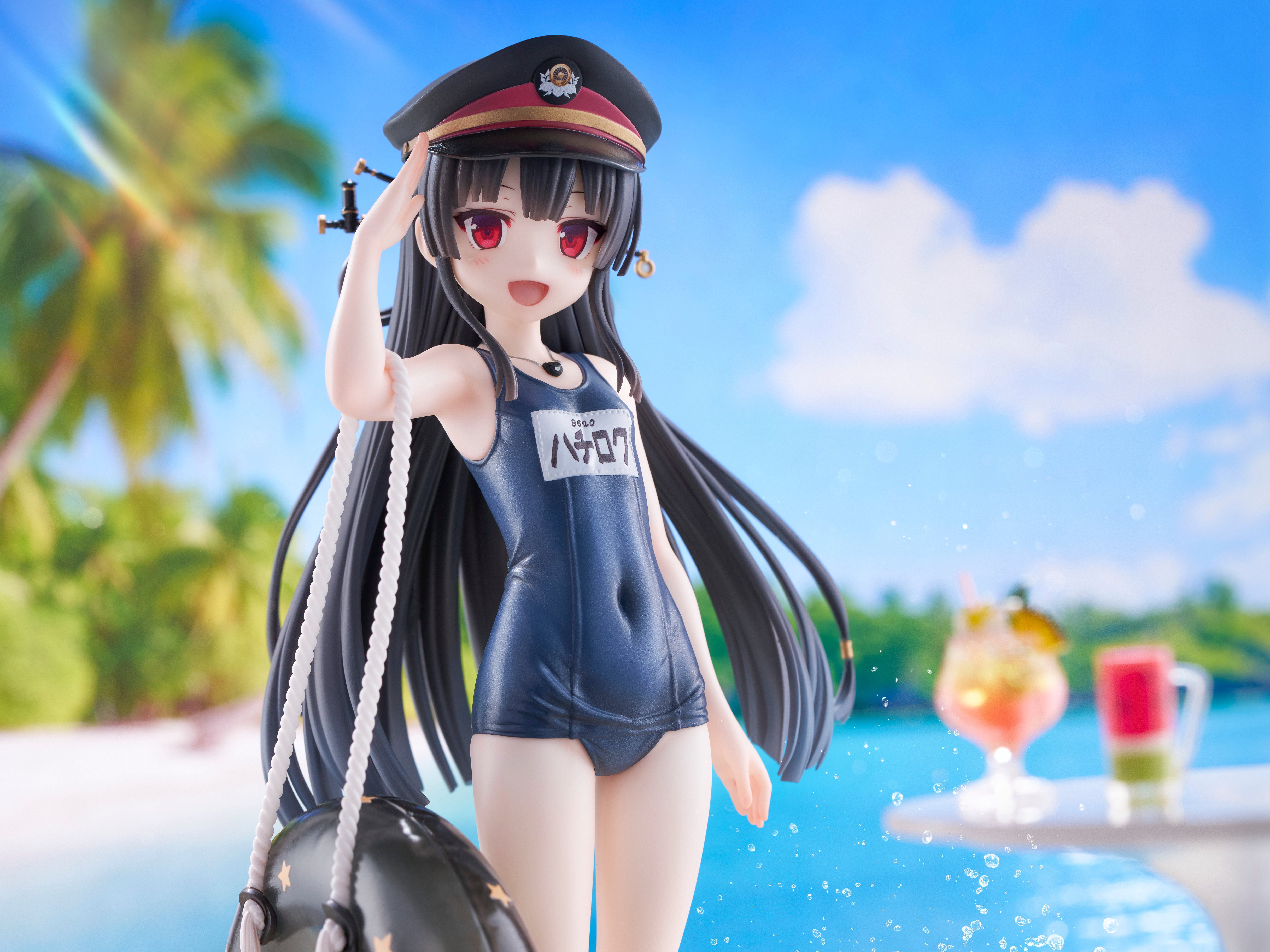 Maitetsu: Last Run!! -Sakura- Hachiroku (School Swimsuit Ver.) 1/6 Scale Figure Gallery Image 6