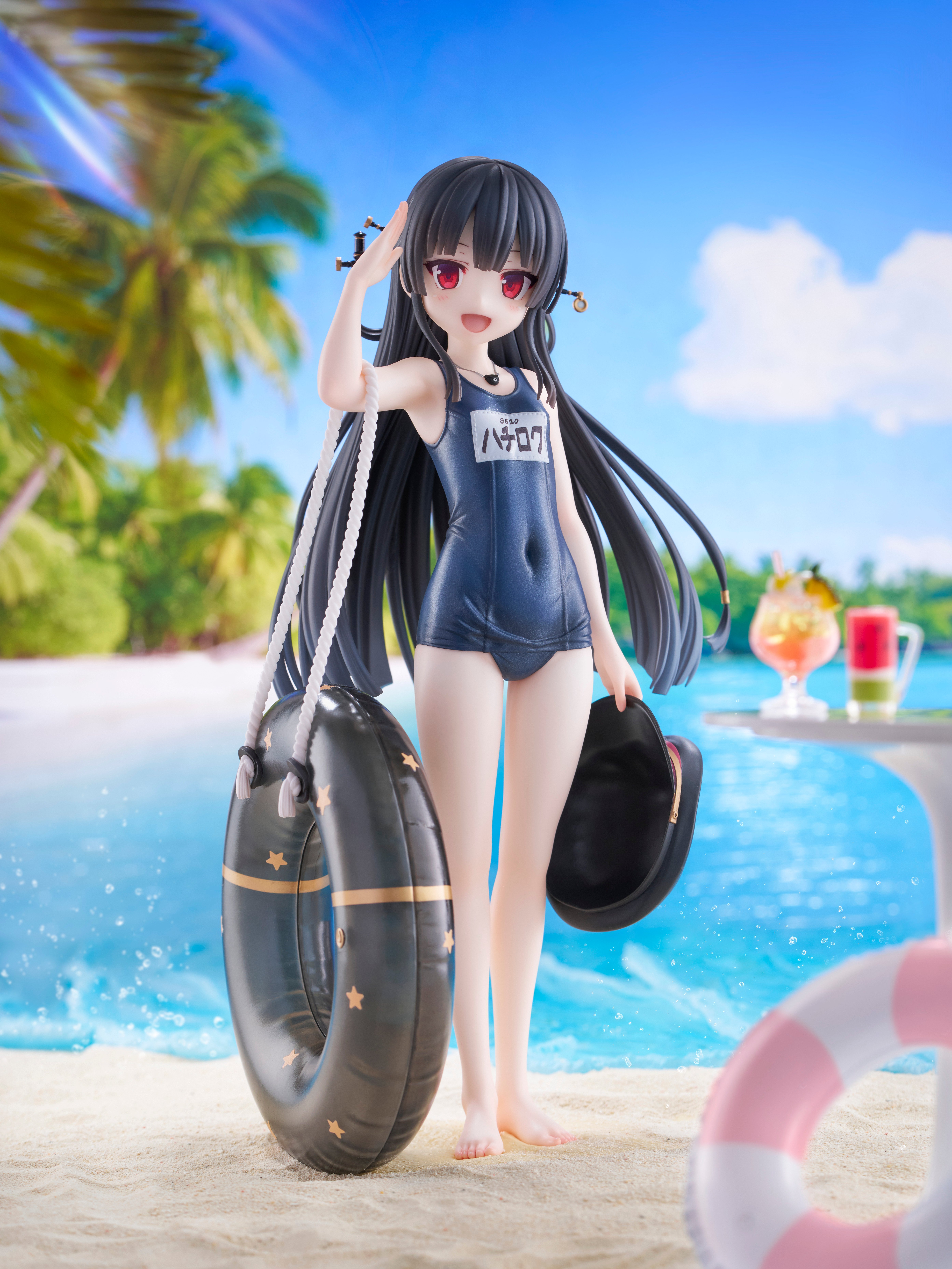 Maitetsu: Last Run!! -Sakura- Hachiroku (School Swimsuit Ver.) 1/6 Scale Figure Gallery Image 4