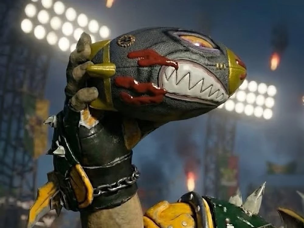 Mutant Football League 2 Sneakerheadz 8-Inch Football Gallery Image 1