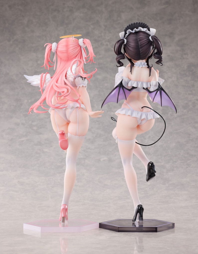 RIKO Illustration Shino & Aimu 1/6 Scale Figure Set Gallery Image 7