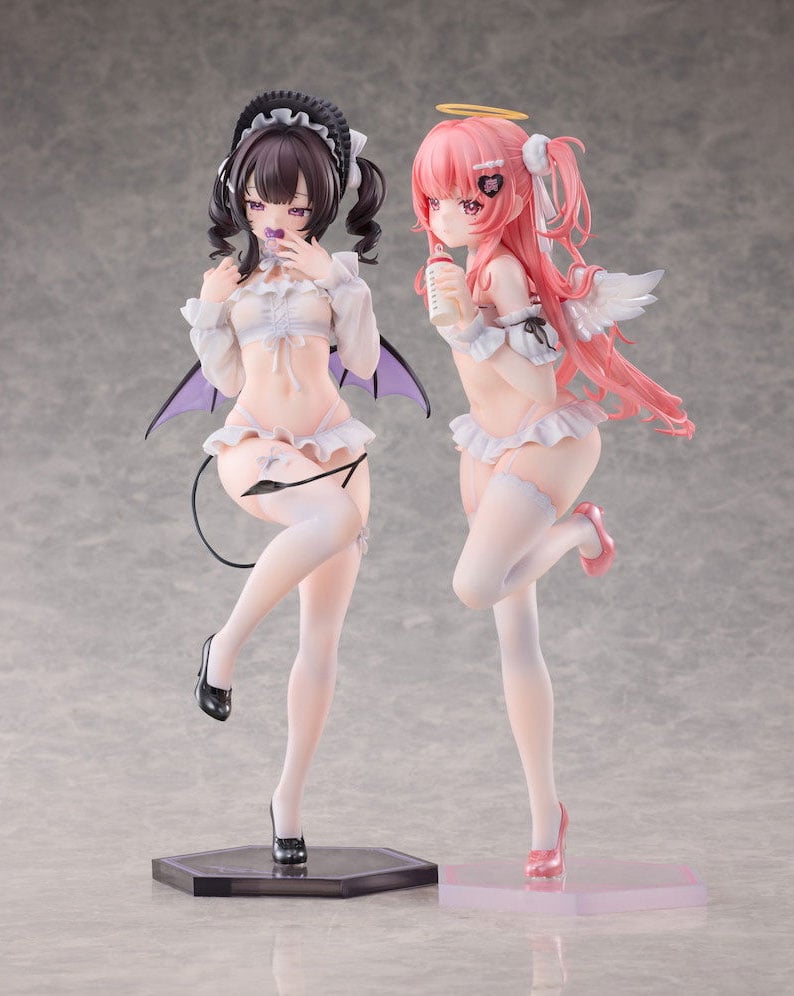 RIKO Illustration Shino & Aimu 1/6 Scale Figure Set Gallery Image 4