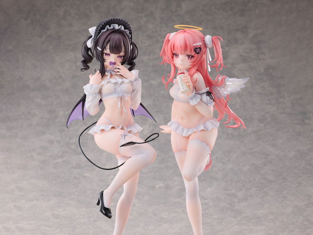 RIKO Illustration Shino & Aimu 1/6 Scale Figure Set Gallery Image 1