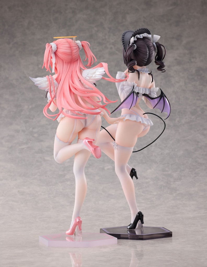 RIKO Illustration Shino & Aimu 1/6 Scale Figure Set Gallery Image 6