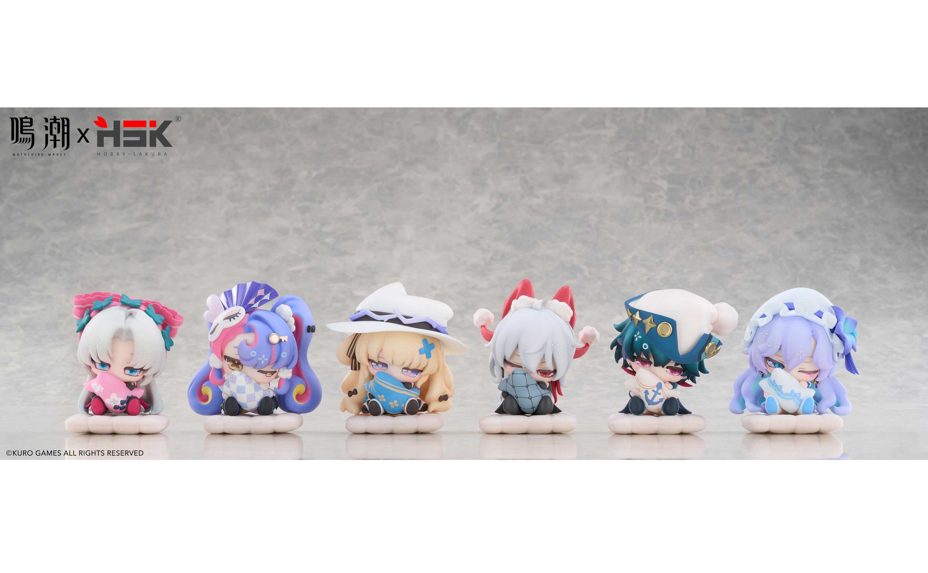 Wuthering Waves Nemunemu Series Box of 6 Chibi Figures (With Bonus) Gallery Image 17