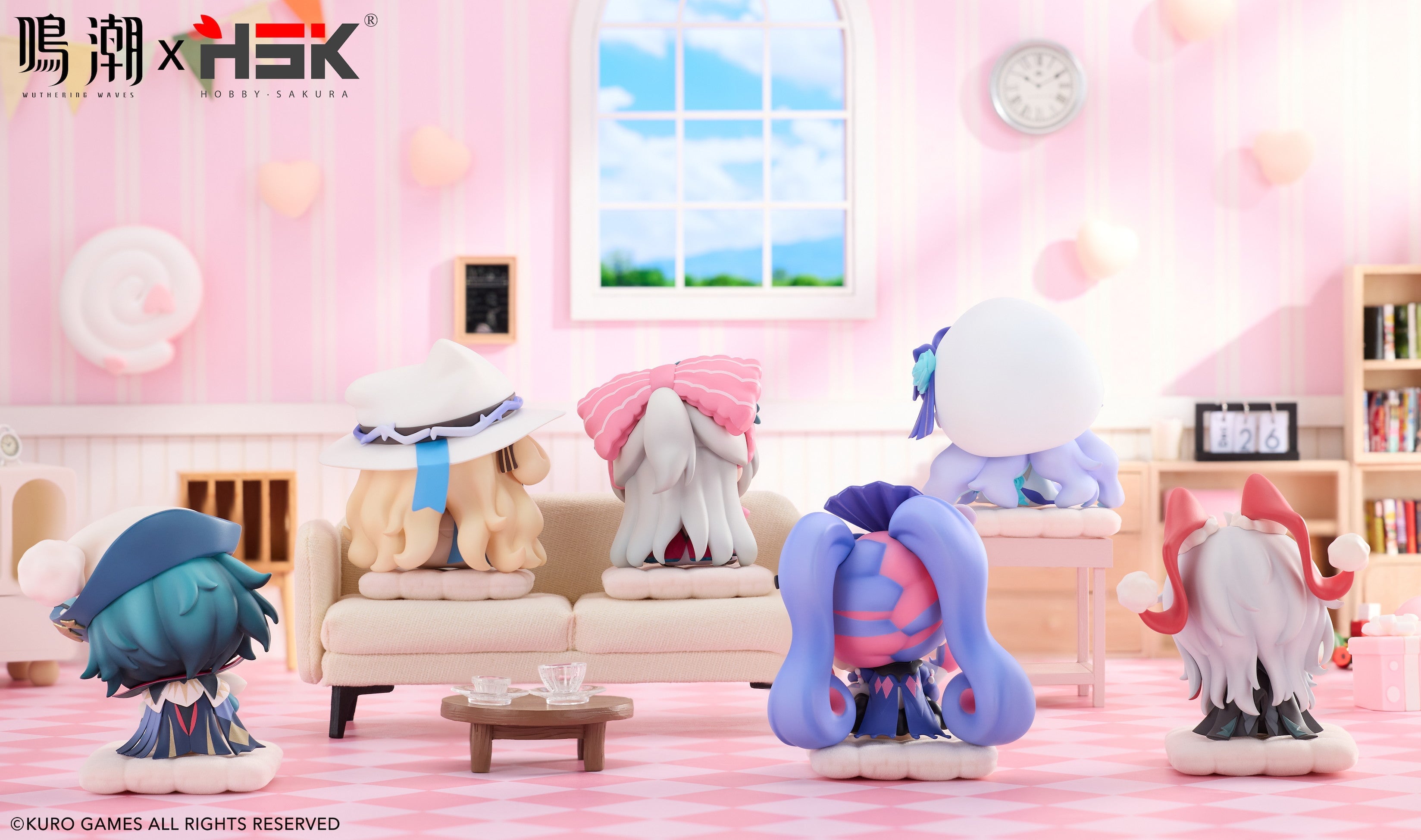 Wuthering Waves Nemunemu Series Box of 6 Chibi Figures (With Bonus) Gallery Image 4