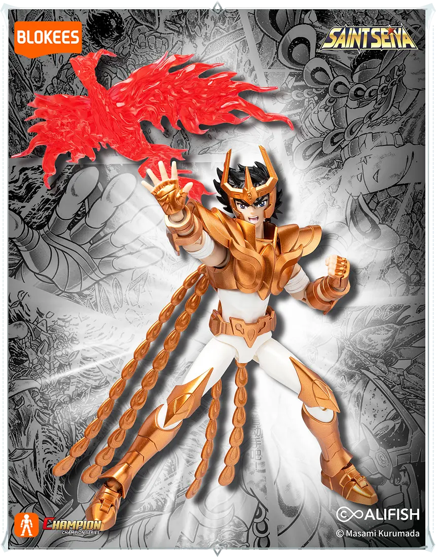 Saint Seiya: Knights of the Zodiac Champion Class 12 Phoenix Ikki Model Kit Gallery Image 3