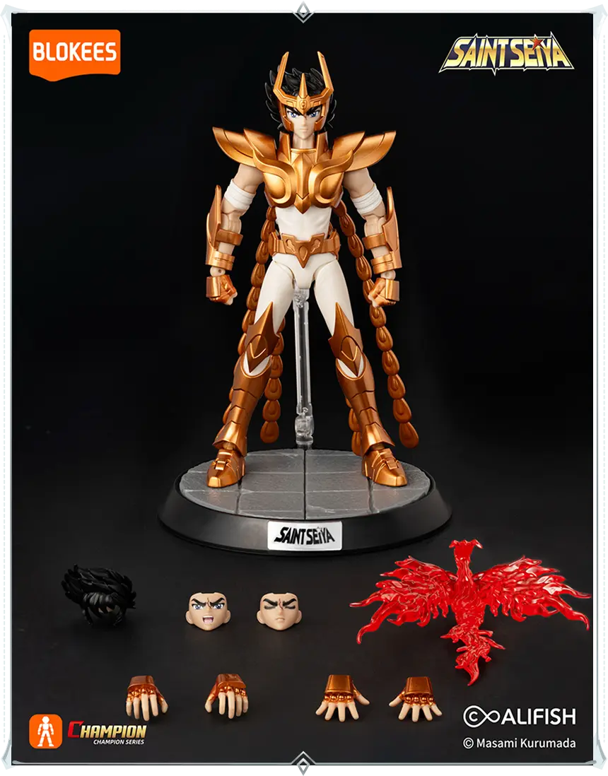Saint Seiya: Knights of the Zodiac Champion Class 12 Phoenix Ikki Model Kit Gallery Image 14