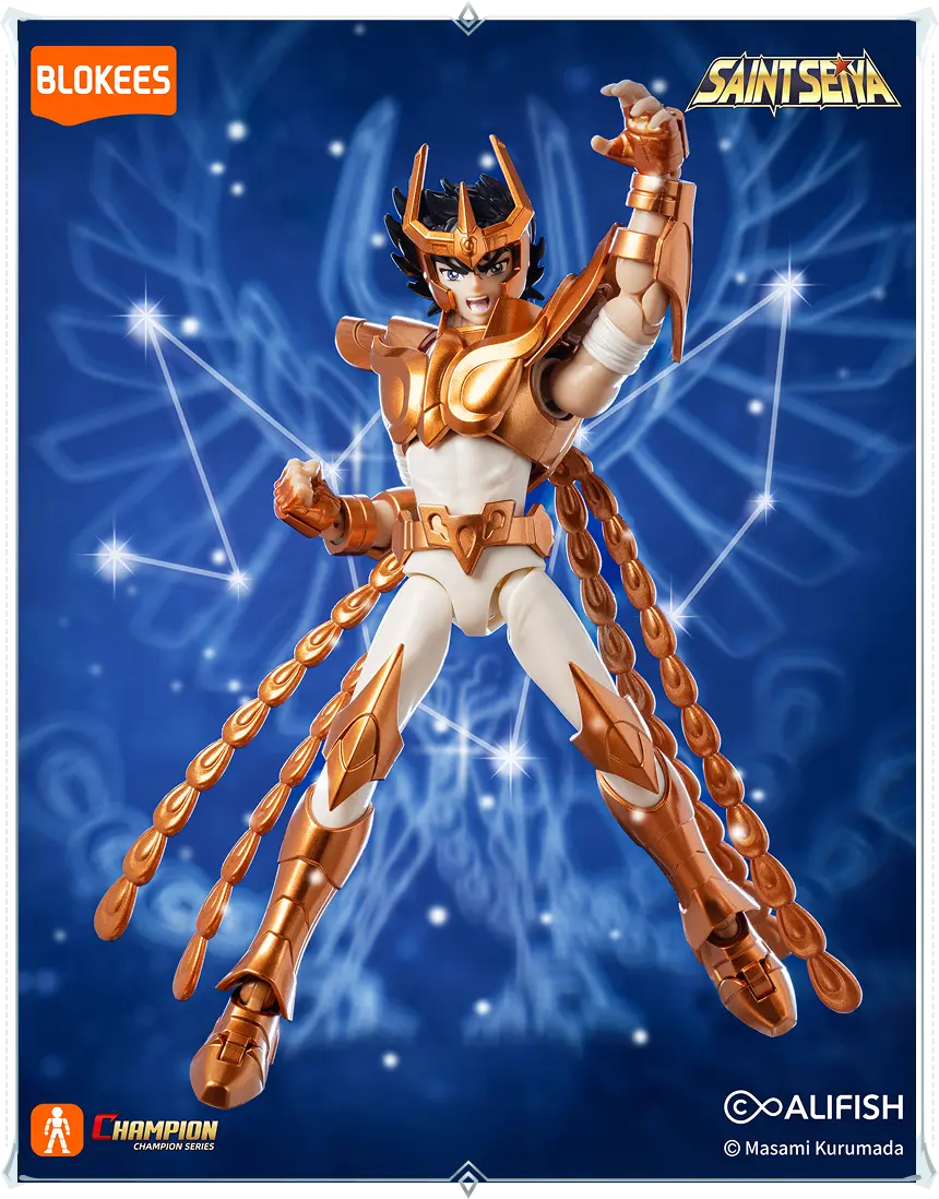 Saint Seiya: Knights of the Zodiac Champion Class 12 Phoenix Ikki Model Kit Gallery Image 4