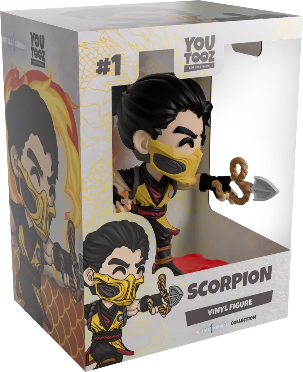 Mortal Kombat 1 Scorpion Vinyl Figure Gallery Image 6