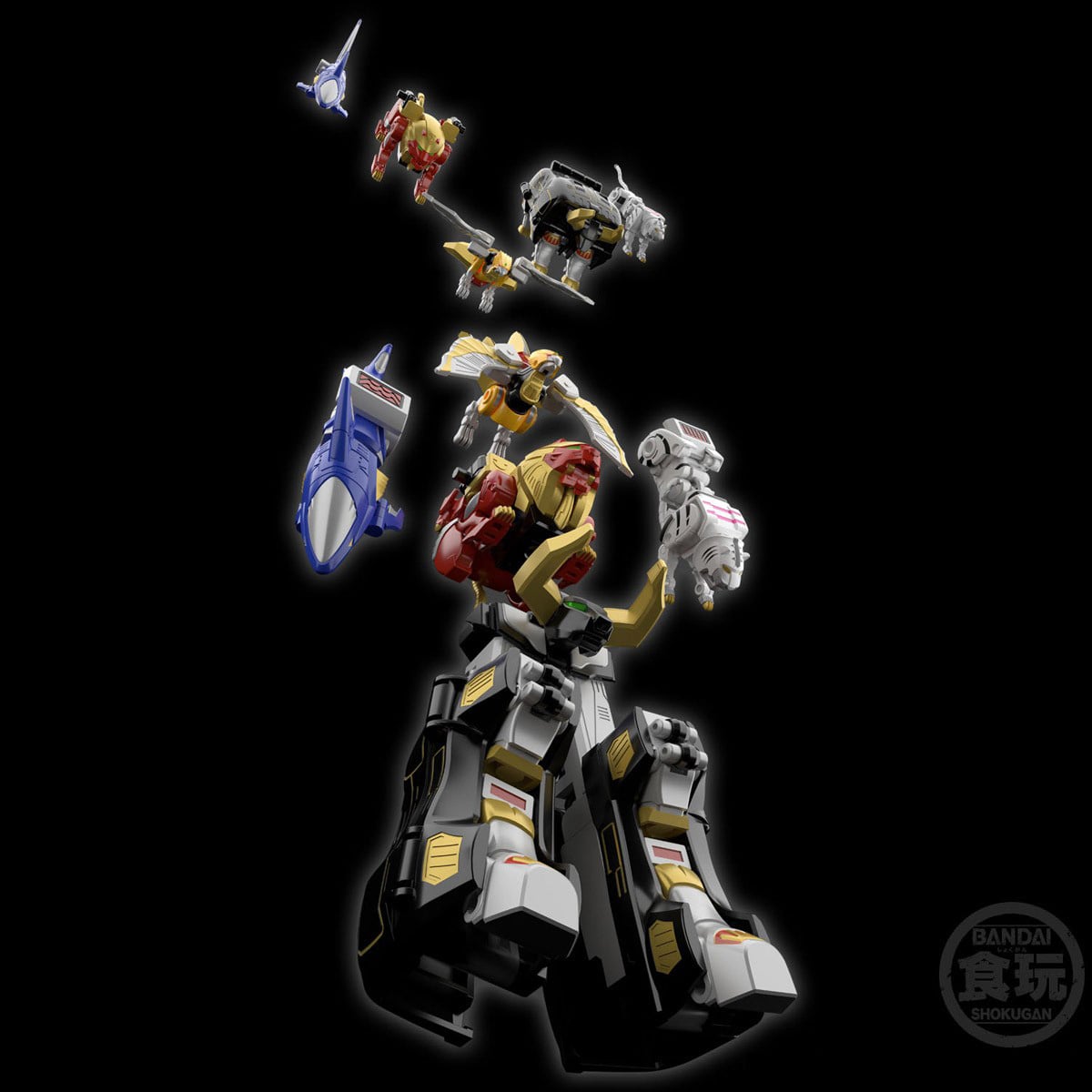 Hyakuju Sentai Gaoranger SMP GaoKing Model Kit Set (Reissue) Gallery Image 10