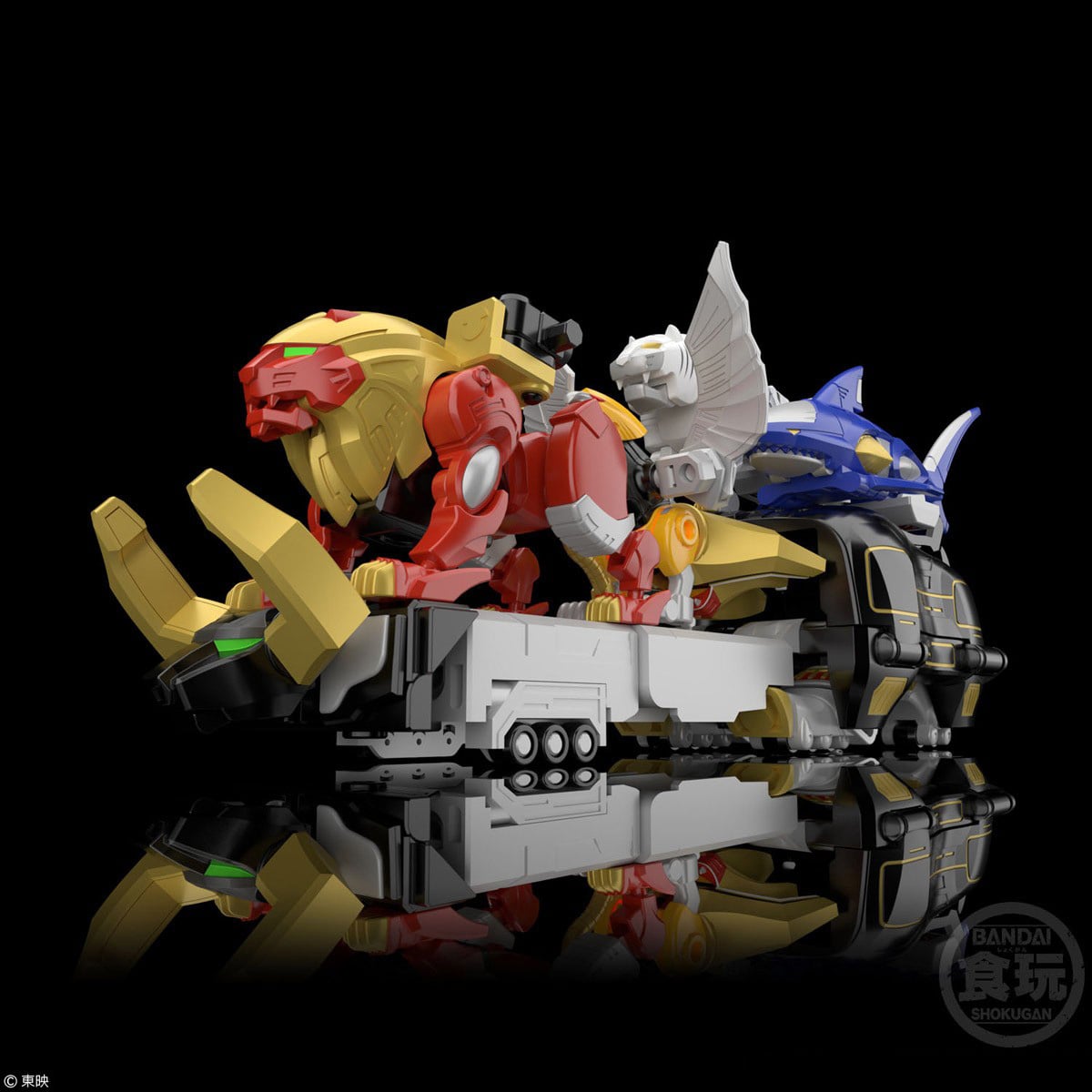 Hyakuju Sentai Gaoranger SMP GaoKing Model Kit Set (Reissue) Gallery Image 8