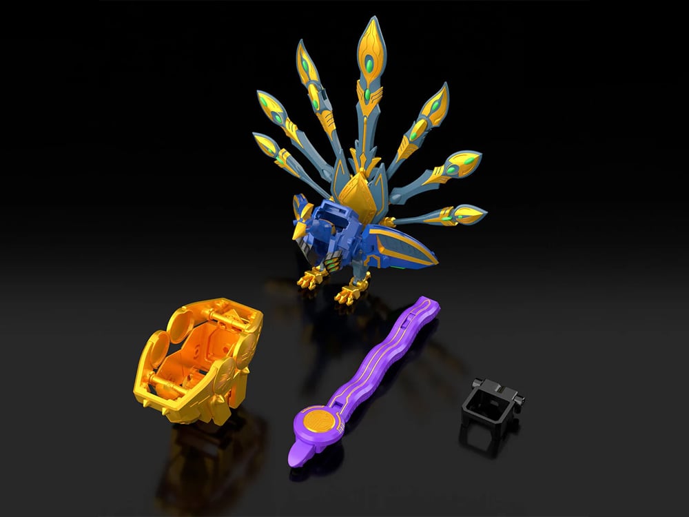 Hyakuju Sentai Gaoranger SMP Power Animal Series Extra GaoPeacock & GaoCobra Model Kit Set Gallery Image 1