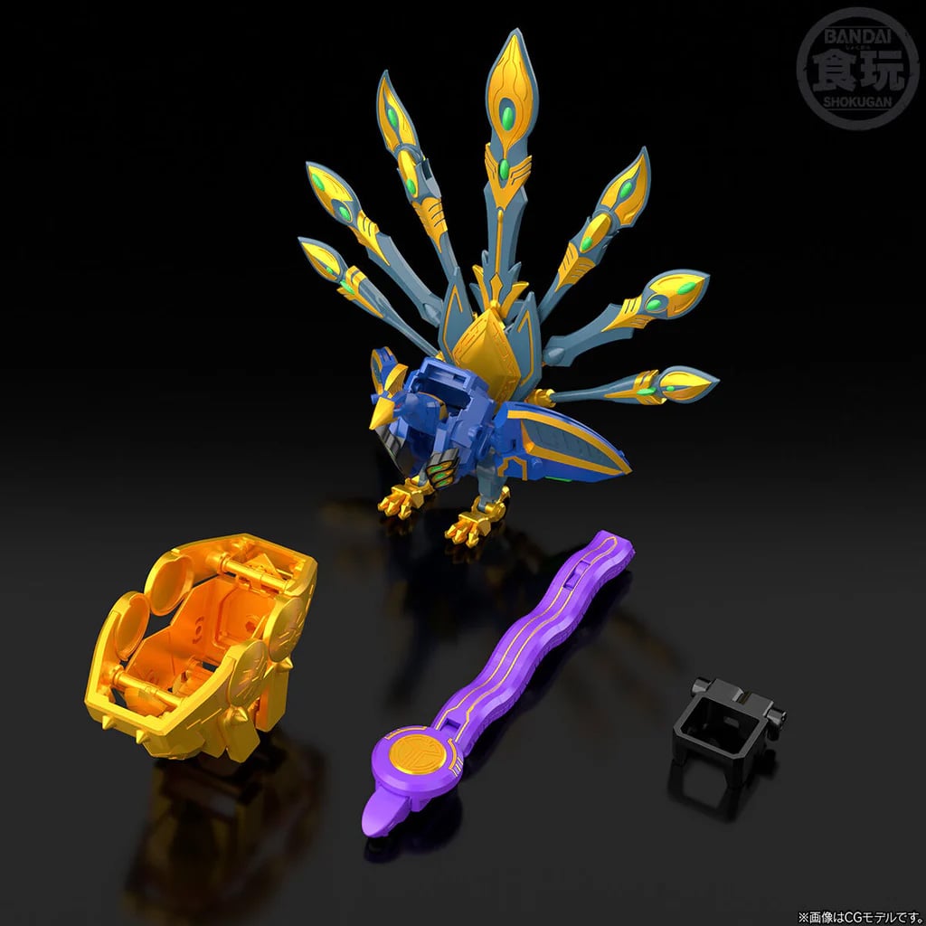 Hyakuju Sentai Gaoranger SMP Power Animal Series Extra GaoPeacock & GaoCobra Model Kit Set Gallery Image 11