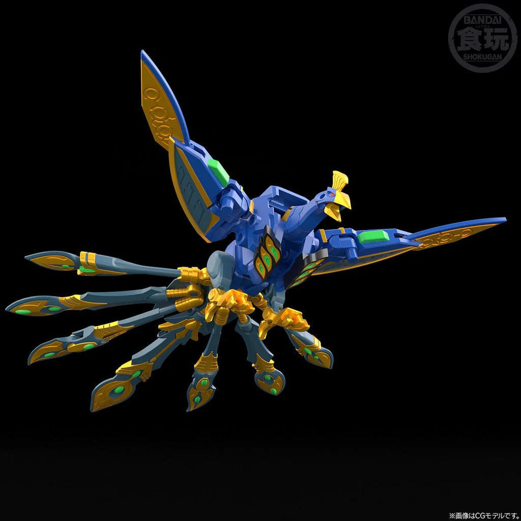 Hyakuju Sentai Gaoranger SMP Power Animal Series Extra GaoPeacock & GaoCobra Model Kit Set Gallery Image 3