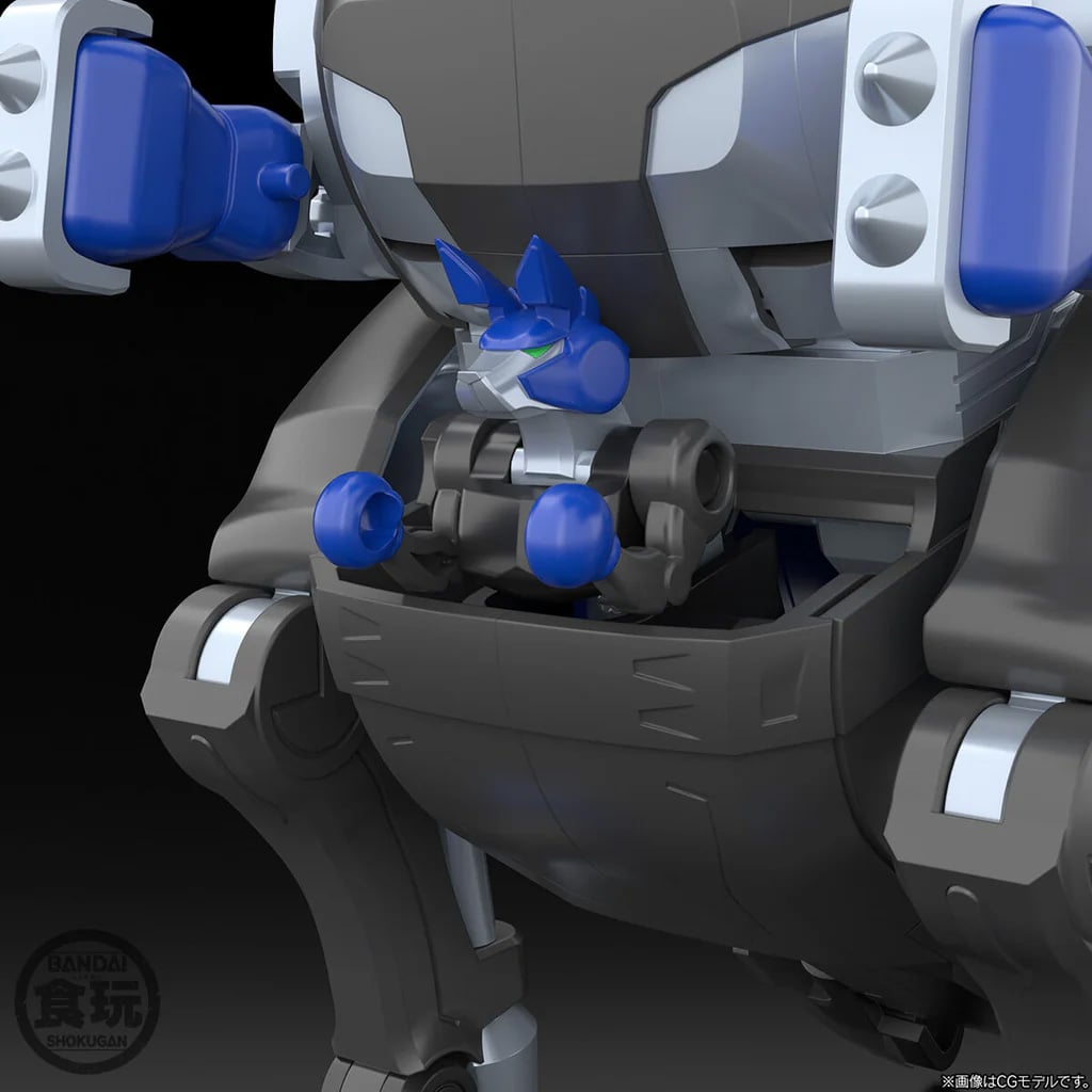 Hyakuju Sentai Gaoranger SMP Power Animal Series Extra GaoWallaby Model Kit Set Gallery Image 5