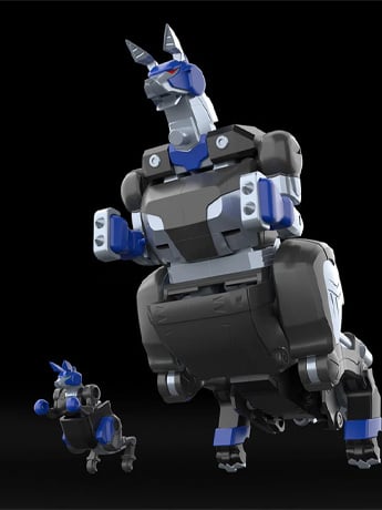 Image of Hyakuju Sentai Gaoranger SMP Power Animal Series Extra GaoWallaby Model Kit Set