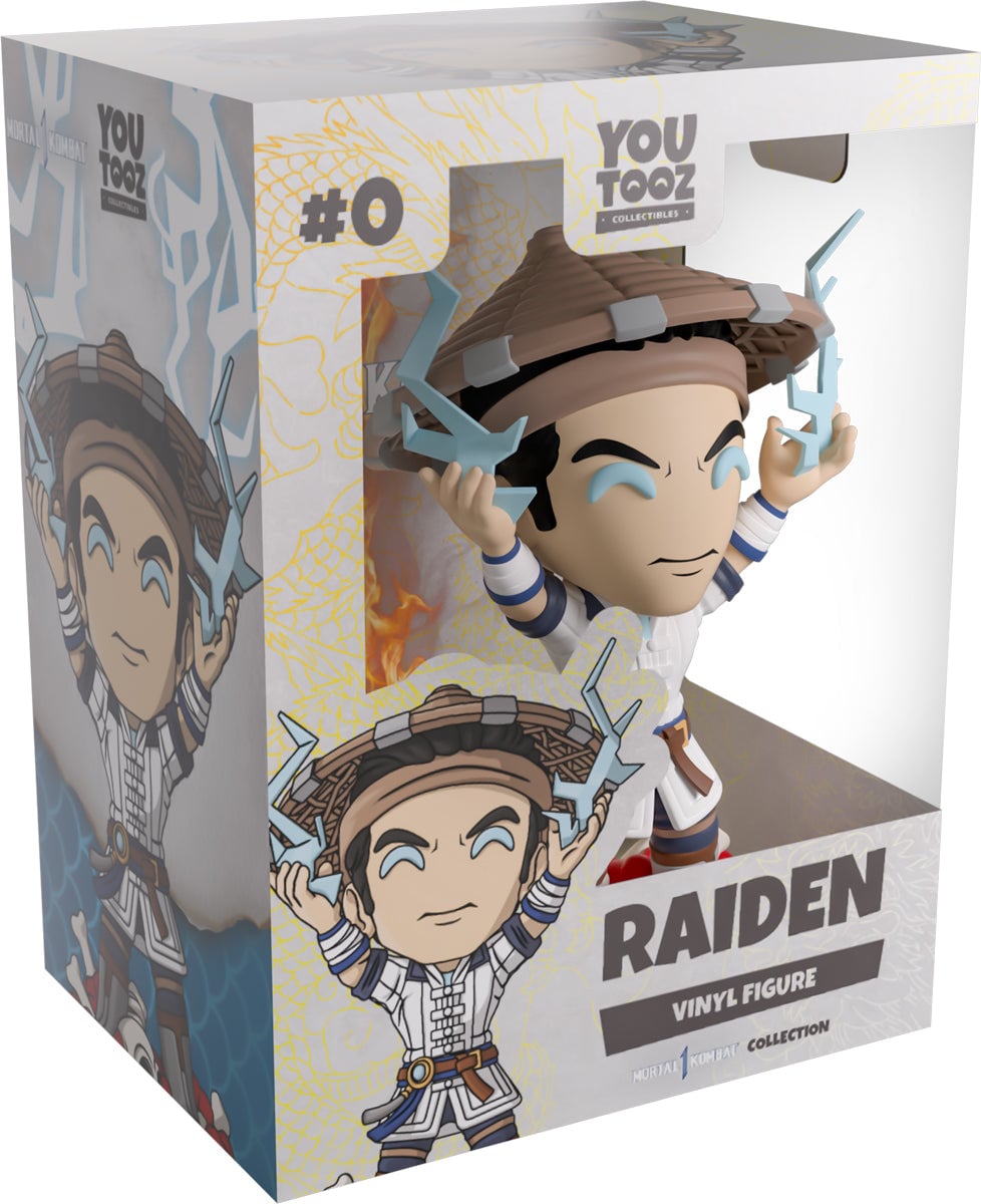 Mortal Kombat 1 Raiden Vinyl Figure Gallery Image 6