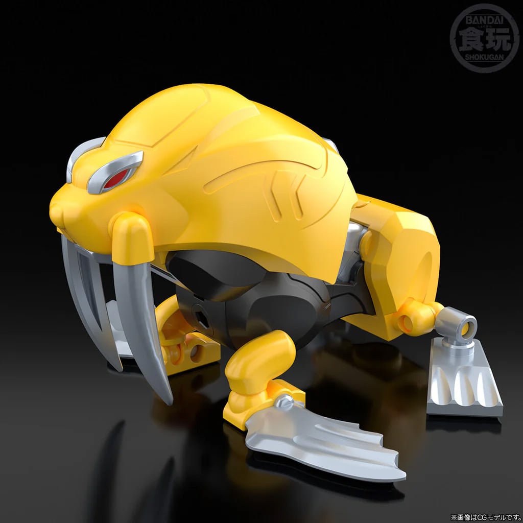 Hyakuju Sentai Gaoranger SMP Power Animal Series Extra GaoTurtle & GaoToppy Model Kit Set Gallery Image 4