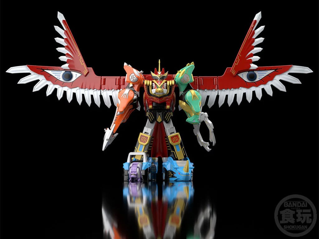 Hyakuju Sentai Gaoranger SMP GaoIcarus Model Kit Set (Reissue) Gallery Image 8