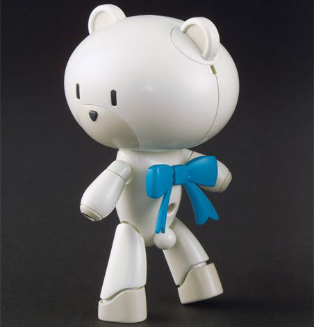 Gundam Build Fighters Try HGPG Petit'GGuy (Milk White) 1/144 Scale Model Kit Gallery Image 4