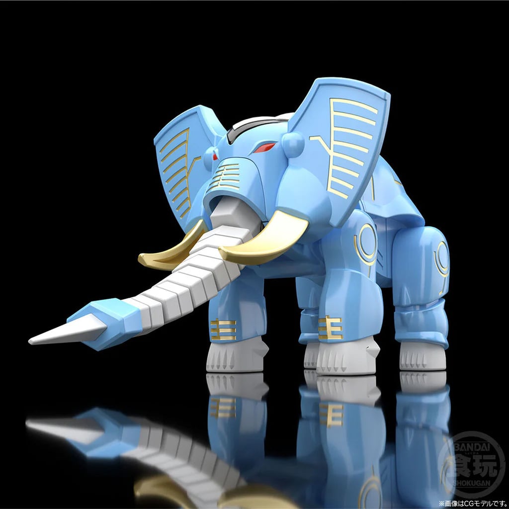 Hyakuju Sentai Gaoranger SMP GaoLion and GaoElephant Model Kit Set (Reissue) Gallery Image 5
