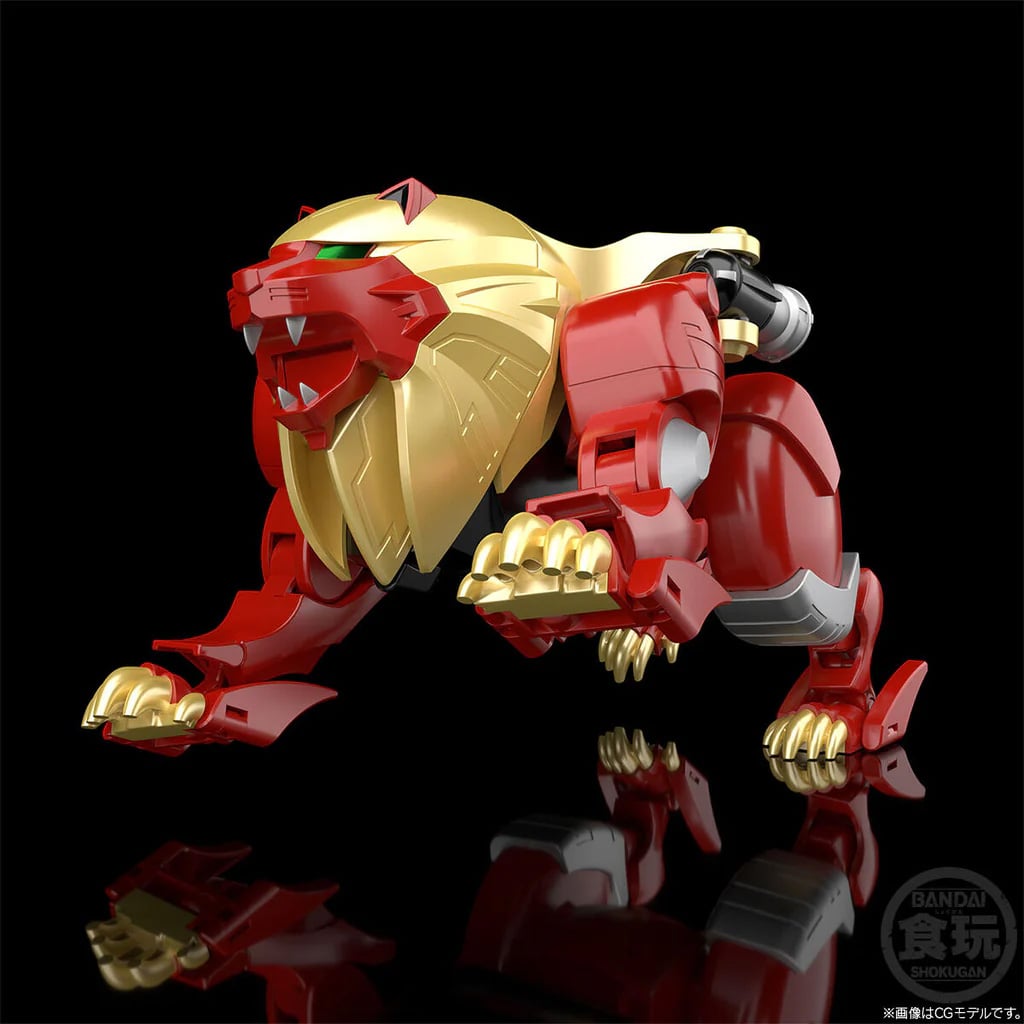 Hyakuju Sentai Gaoranger SMP GaoLion and GaoElephant Model Kit Set (Reissue) Gallery Image 4