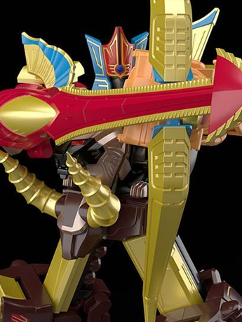Image of Hyakuju Sentai Gaoranger SMP GaoGod Model Kit Set (Reissue)