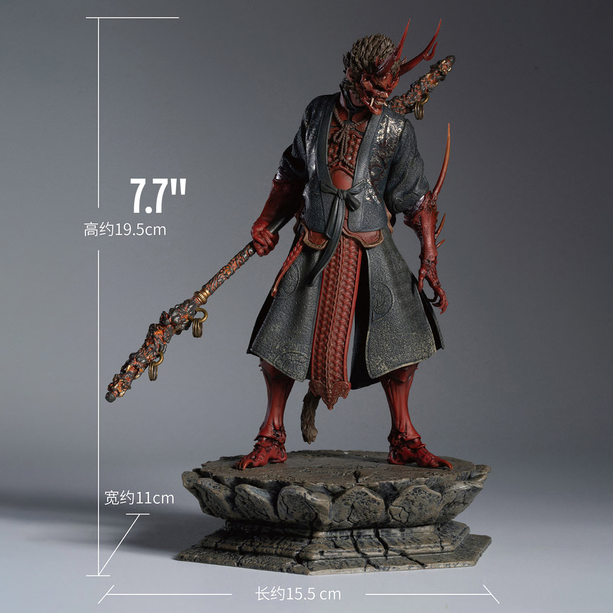Black Myth: Wukong The Destined One (Yaksha’s Outrage Armor) 1/12 Scale Figurine (With Bonus) Gallery Image 16
