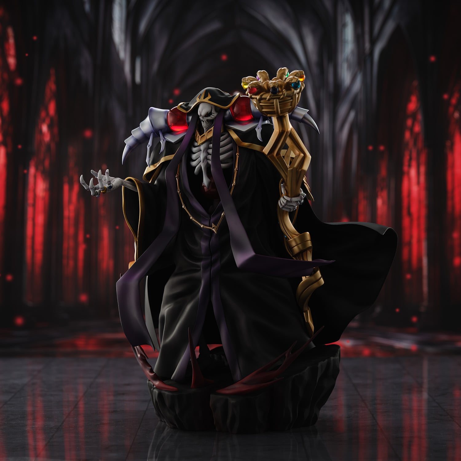 Overlord Ainz Ooal Gown (10th Anniversary so-bin Ver.) Figure Gallery Image 5