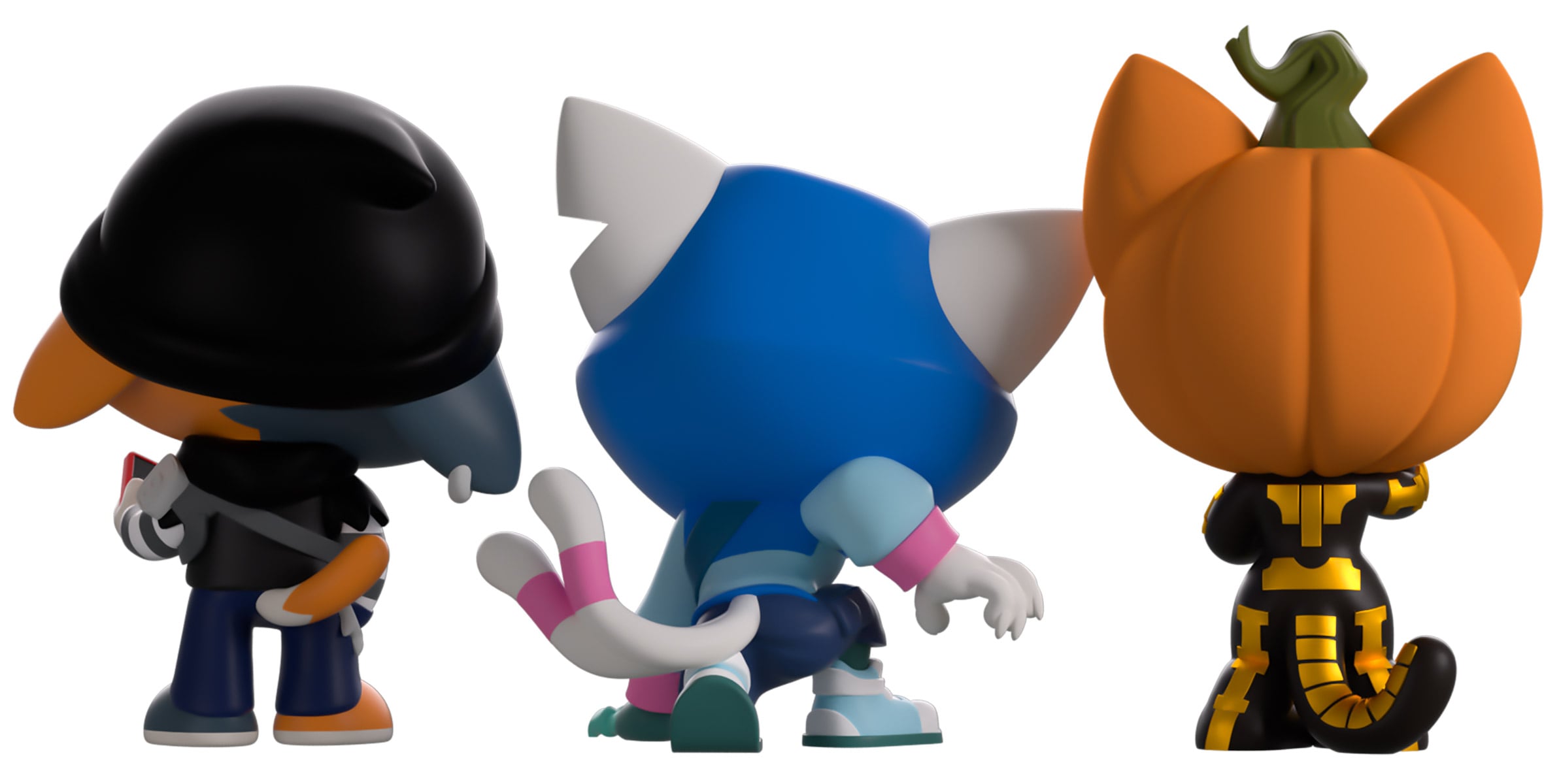Fortnite Minitooz Spice, Nyanja & Meowskulls Mini Vinyl Figure Set Gallery Image 4