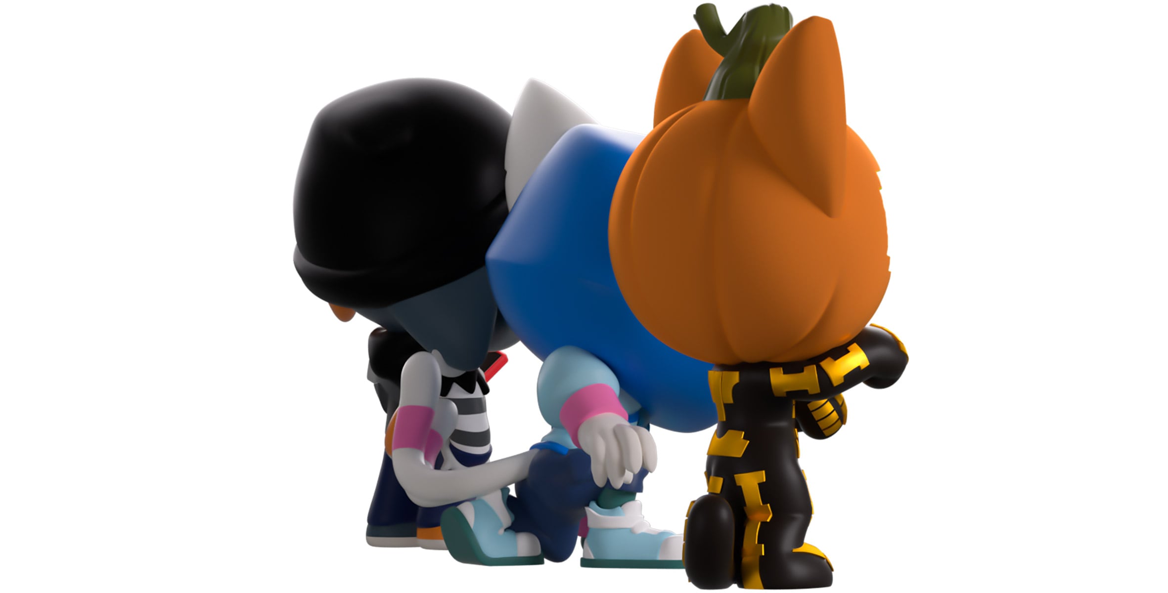 Fortnite Minitooz Spice, Nyanja & Meowskulls Mini Vinyl Figure Set Gallery Image 3