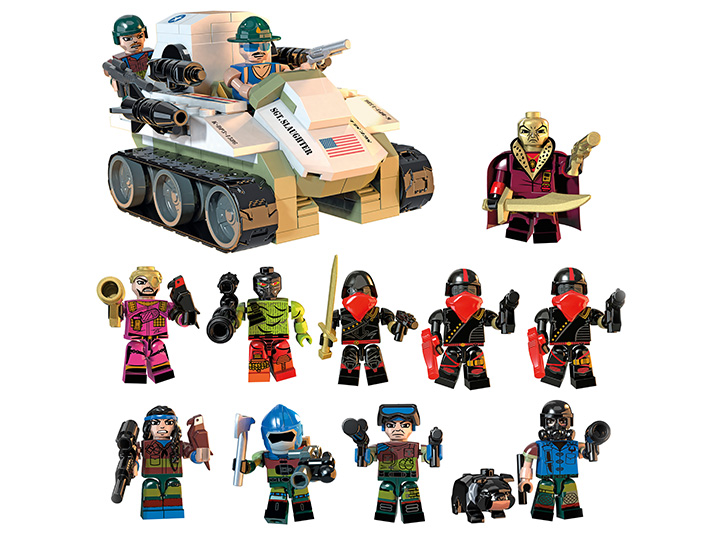Kre-O G.I. Joe Sgt. Slaughter Marauders Vs. Destro Iron Grenadiers Gallery Image 1