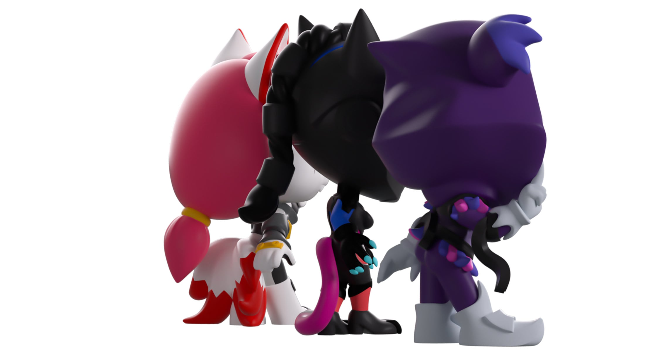Fortnite Minitooz Raven Team Leader, Lynx & Kimiko Mini Vinyl Figure Set Gallery Image 5