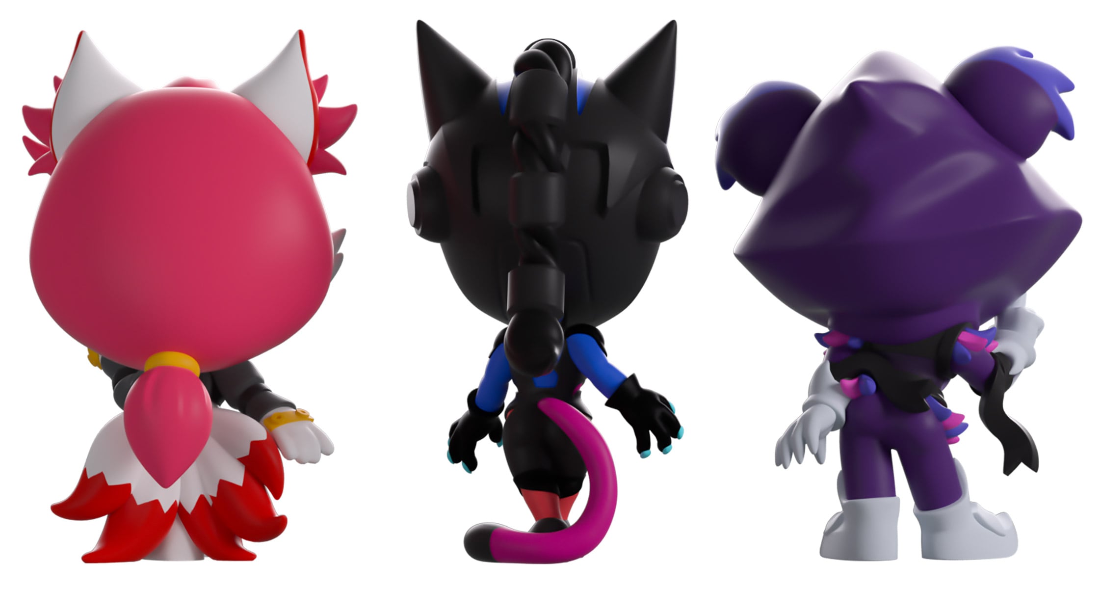 Fortnite Minitooz Raven Team Leader, Lynx & Kimiko Mini Vinyl Figure Set Gallery Image 4