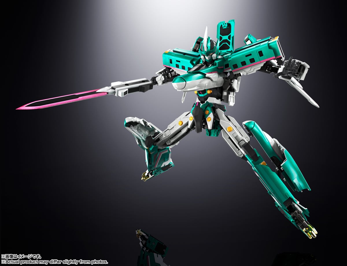 Shinkansen Transformation Robo Shinkalion Soul of Chogokin GX-115 E5 Hayabusa Figure Gallery Image 4
