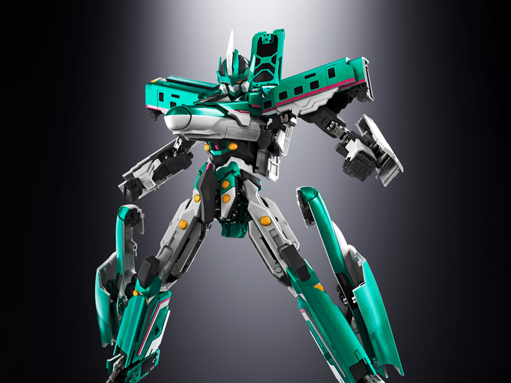 Shinkansen Transformation Robo Shinkalion Soul of Chogokin GX-115 E5 Hayabusa Figure Gallery Image 1