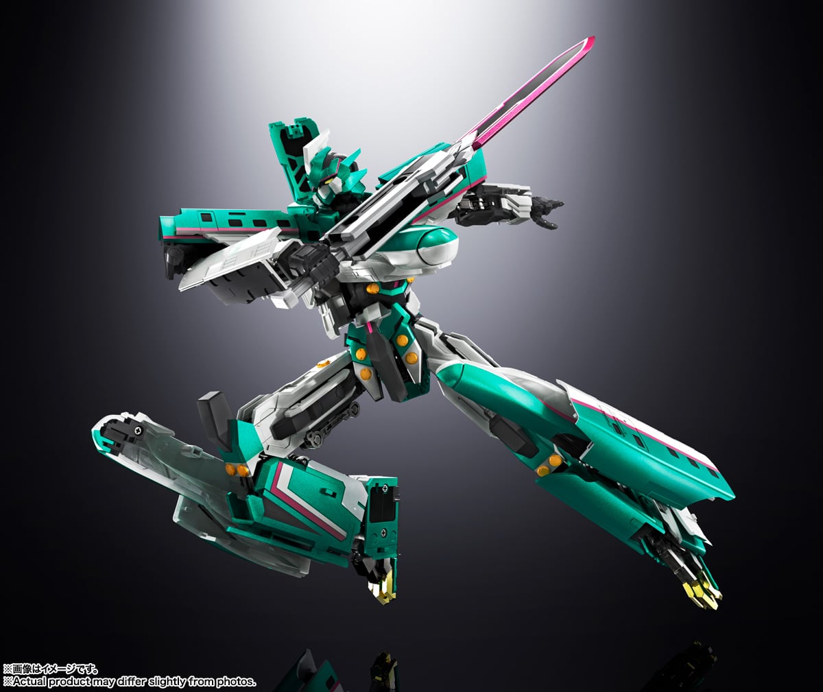 Shinkansen Transformation Robo Shinkalion Soul of Chogokin GX-115 E5 Hayabusa Figure Gallery Image 5
