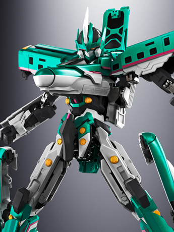 Image of Shinkansen Transformation Robo Shinkalion Soul of Chogokin GX-115 E5 Hayabusa Figure
