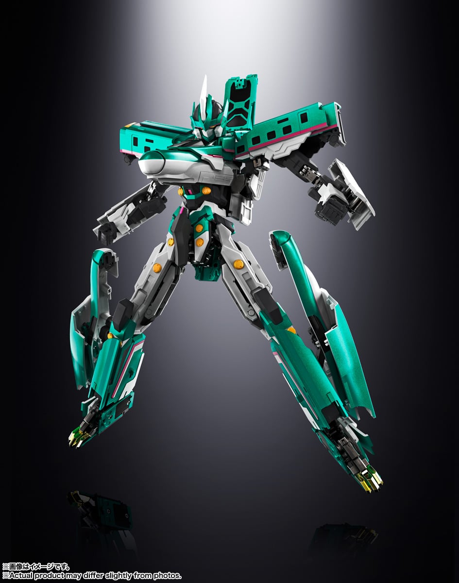 Shinkansen Transformation Robo Shinkalion Soul of Chogokin GX-115 E5 Hayabusa Figure Gallery Image 3