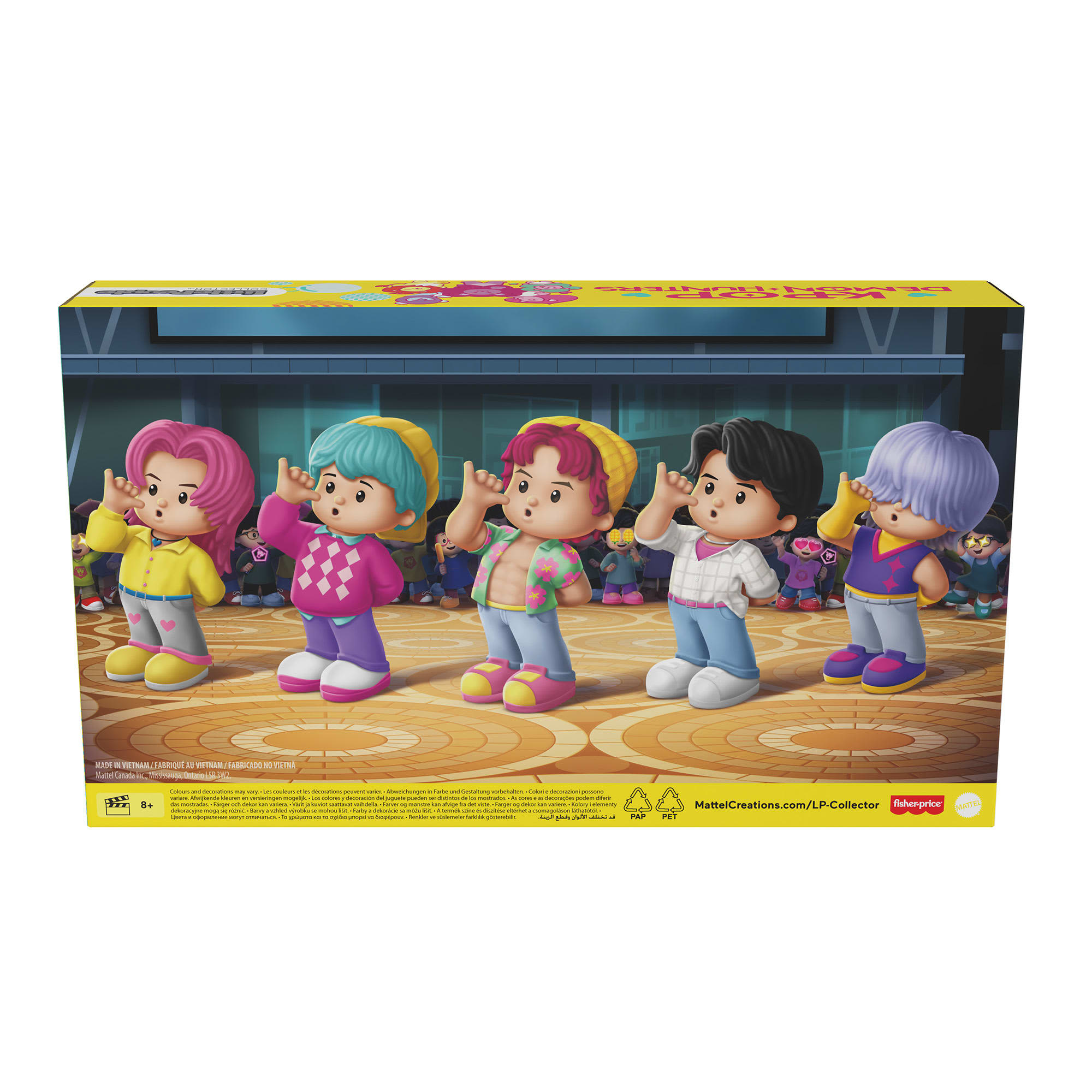KPop Demon Hunters Little People Collector Saja Boys Five-Pack Gallery Image 15