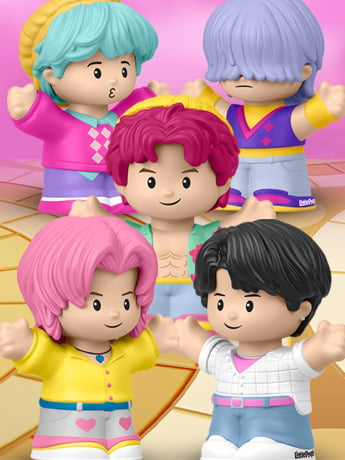 Image of KPop Demon Hunters Little People Collector Saja Boys Five-Pack