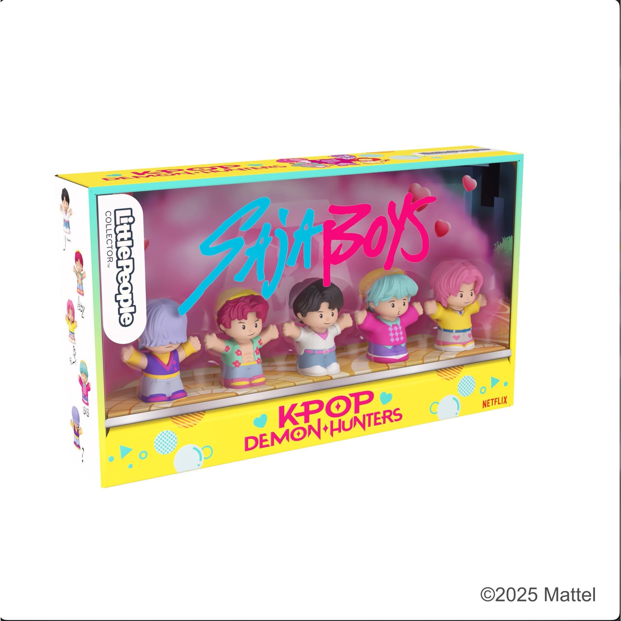 KPop Demon Hunters Little People Collector Saja Boys Five-Pack Gallery Image 13