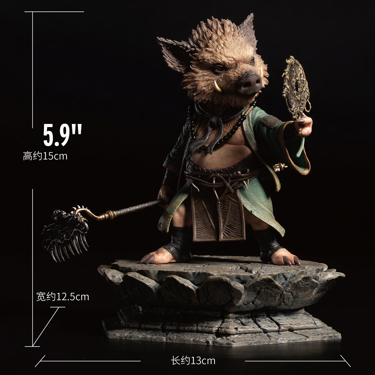 Black Myth: Wukong Zhu Bajie 1/12 Scale Figurine (With Bonus) Gallery Image 16