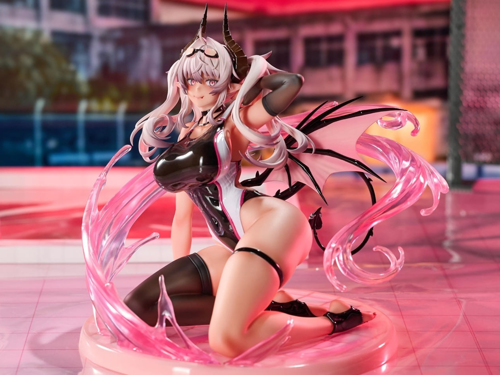 Livia Succubus School Swimming Club (Deluxe Ver.) 1/6 Scale Figure Gallery Image 1