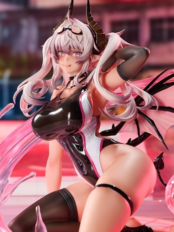 Image of Livia Succubus School Swimming Club (Deluxe Ver.) 1/6 Scale Figure